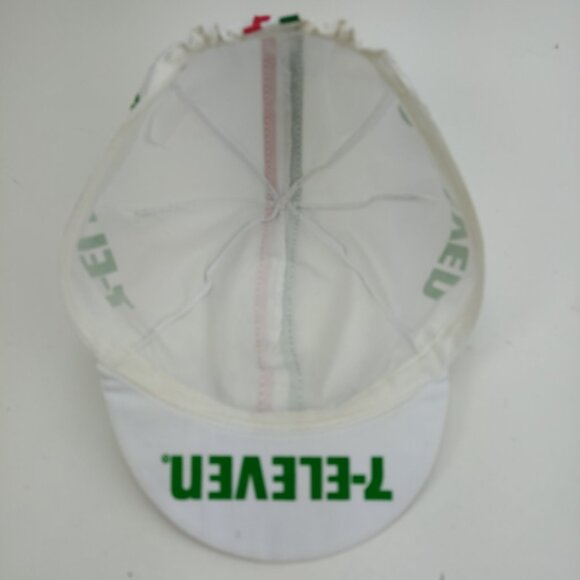 Vintage 7-Eleven Cycling Hat Cap Bicycle Race Bike Eroica USA 7-11 7 Eleven - Picture 11 of 16